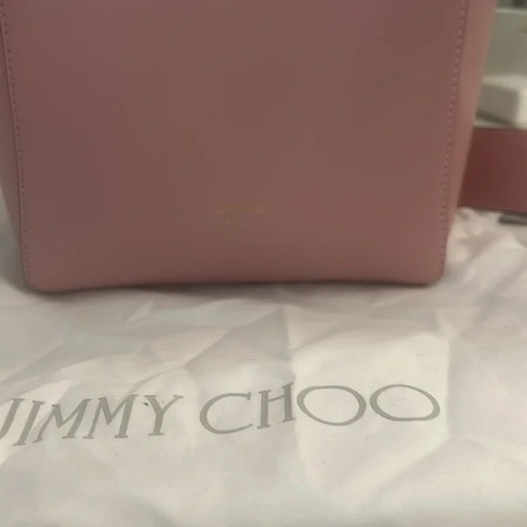 Jimmy Choo Pink Tote - Picture 9 of 10